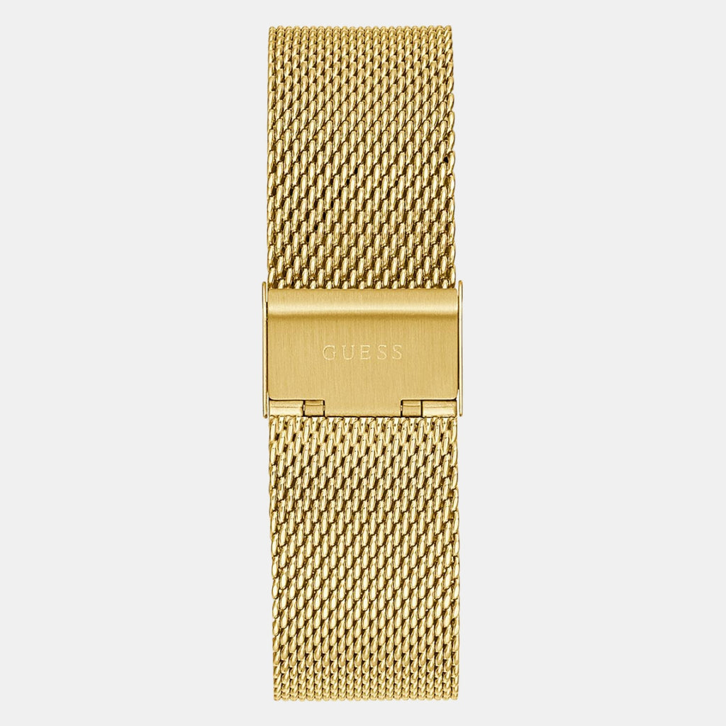 Guess Men Round Gold watch