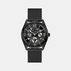 Guess Round Black Analog watch