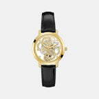 Guess Round Gold Analog watch