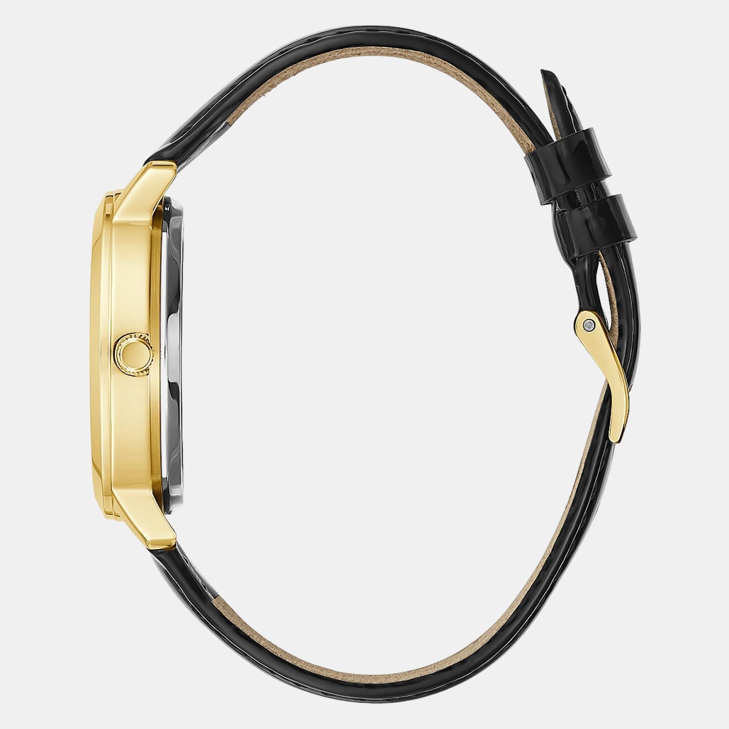 Guess Women Round Gold watch