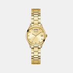 Guess Round Gold Analog watch