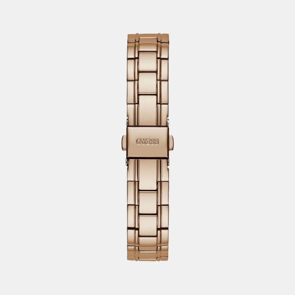 Guess Women Round Rose Gold watch