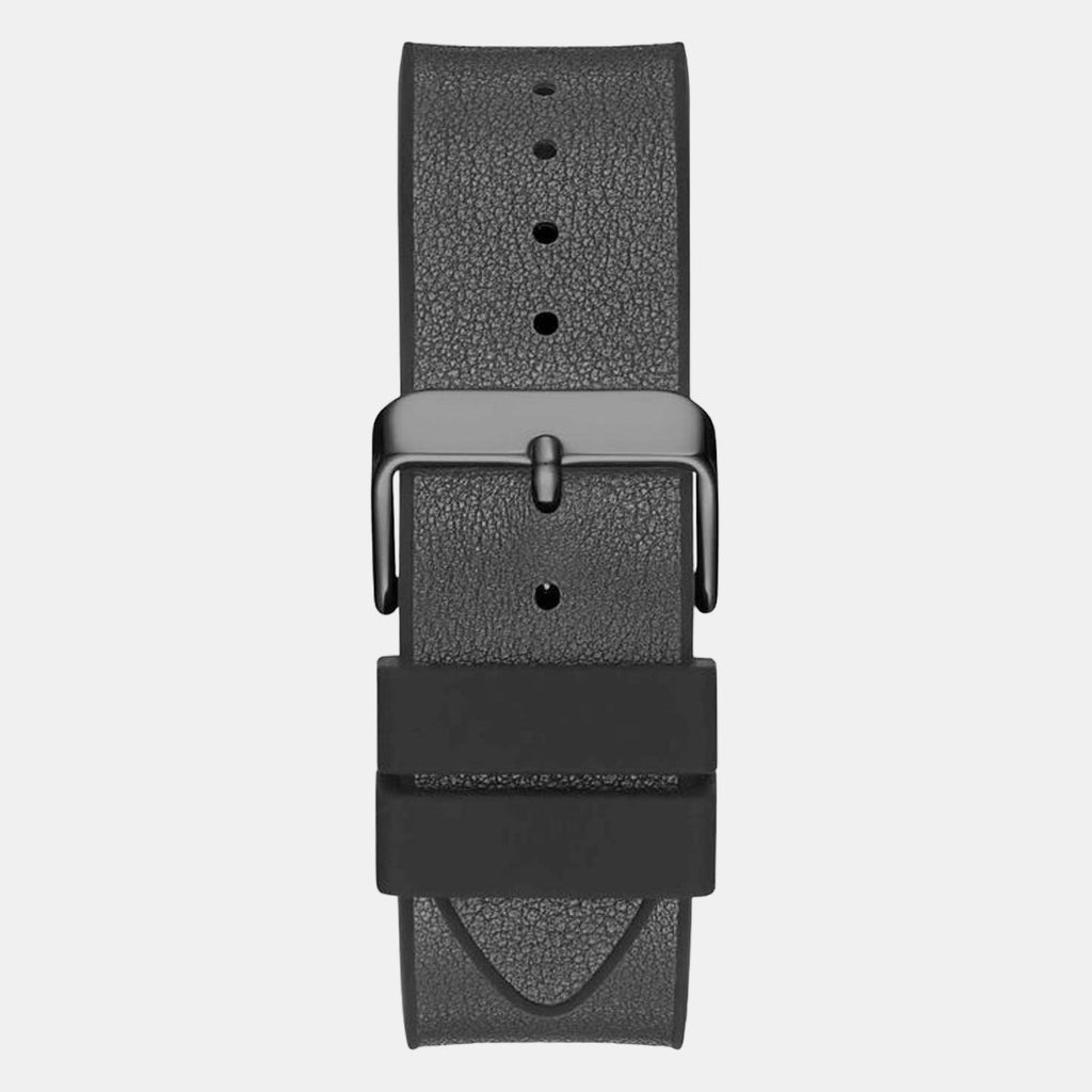 Guess Men Round Black watch