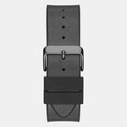 Guess Men Round Black watch