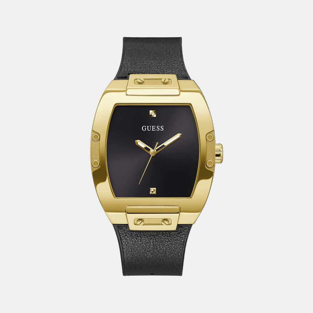 Guess Round Black Analog watch