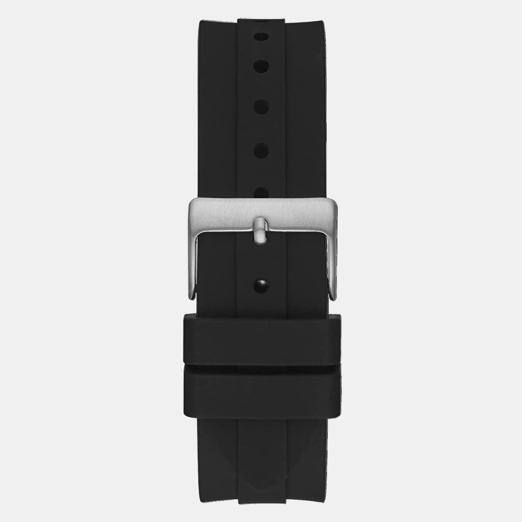 Guess Men Round Black watch