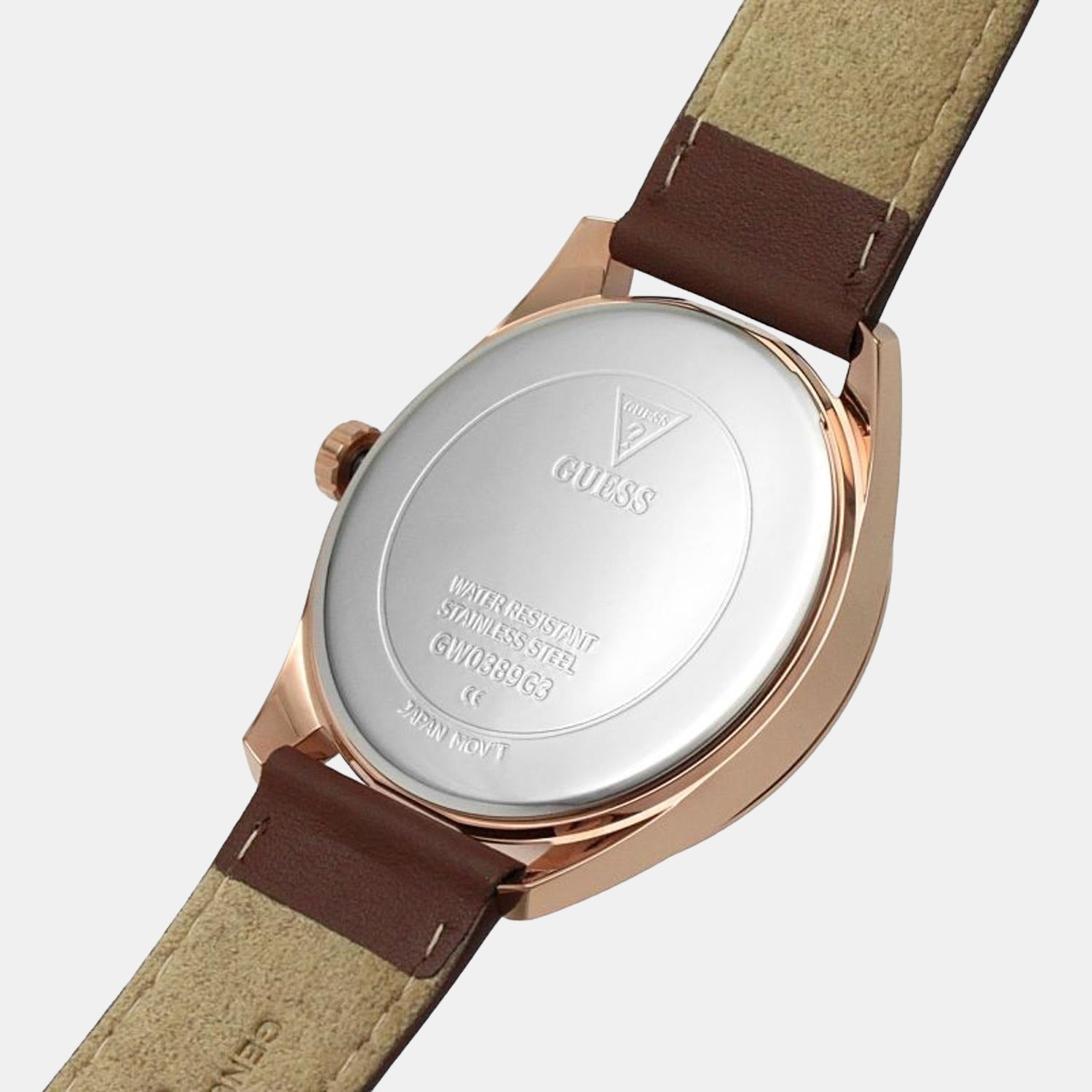 Guess 42 mm Brown Quartz watch