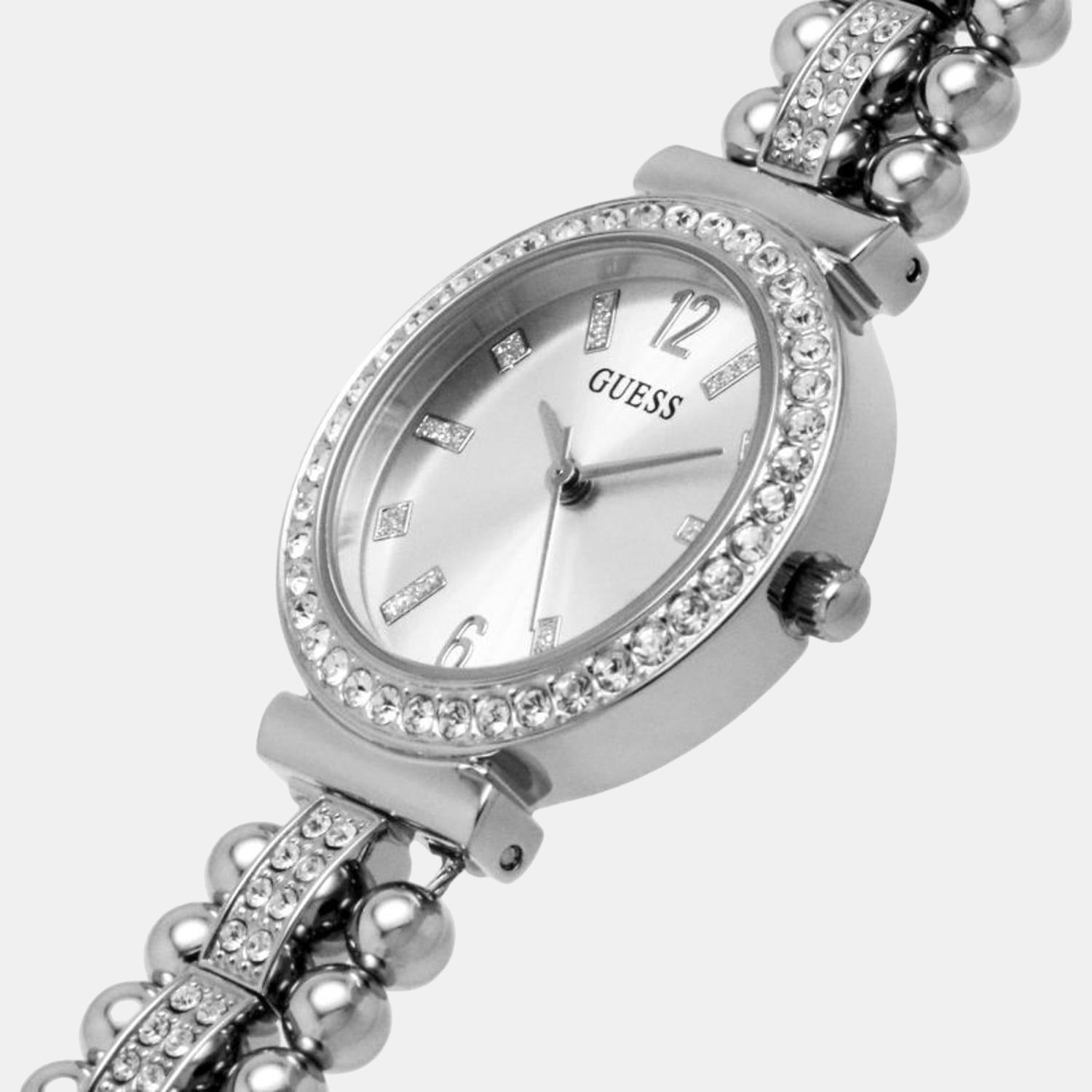 Guess Round Quartz Analog Women watch