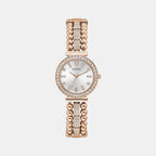 Guess Round White Analog watch