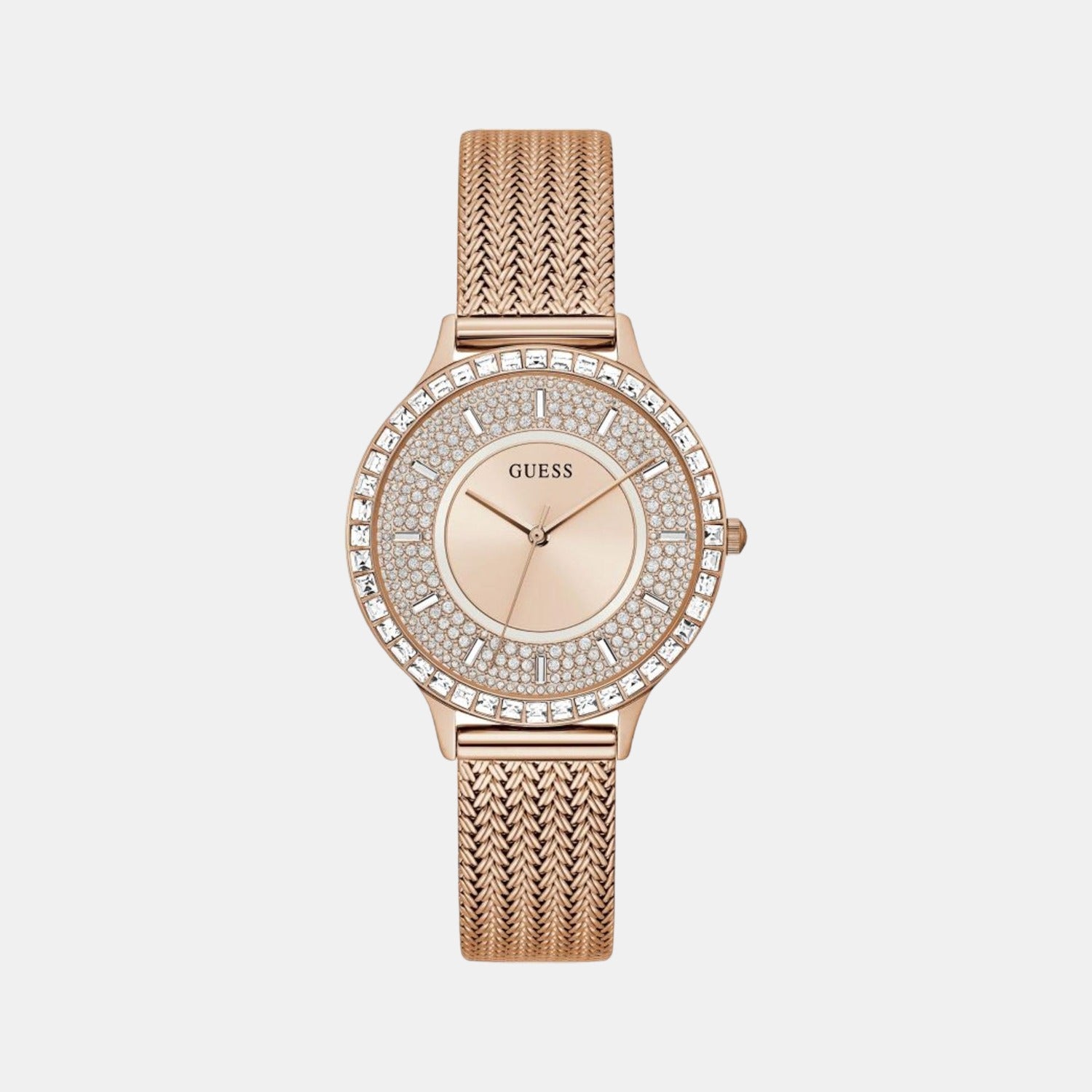 Guess Round Rose Gold Analog watch