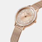 Guess Stainless Steel Round watch