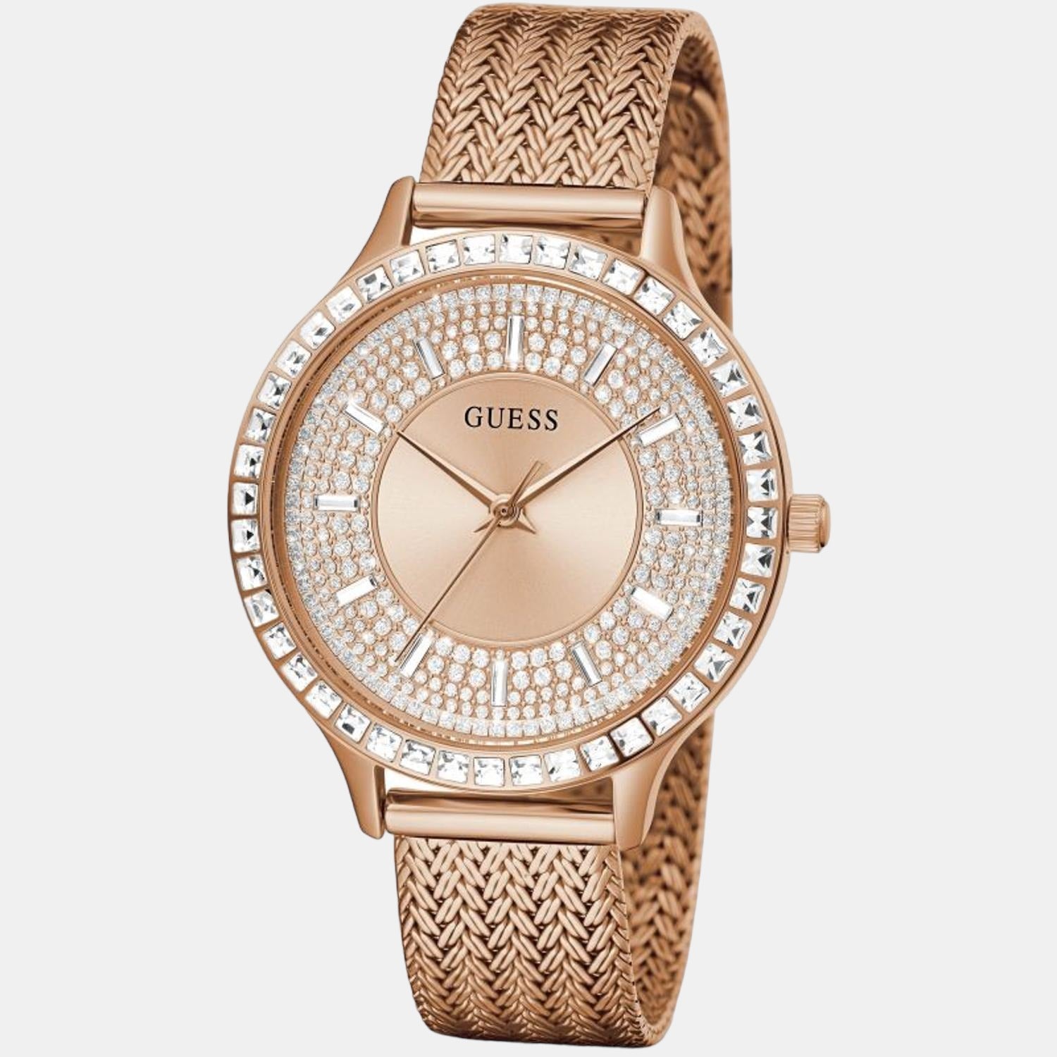 Guess Stainless Steel Rose Gold watch
