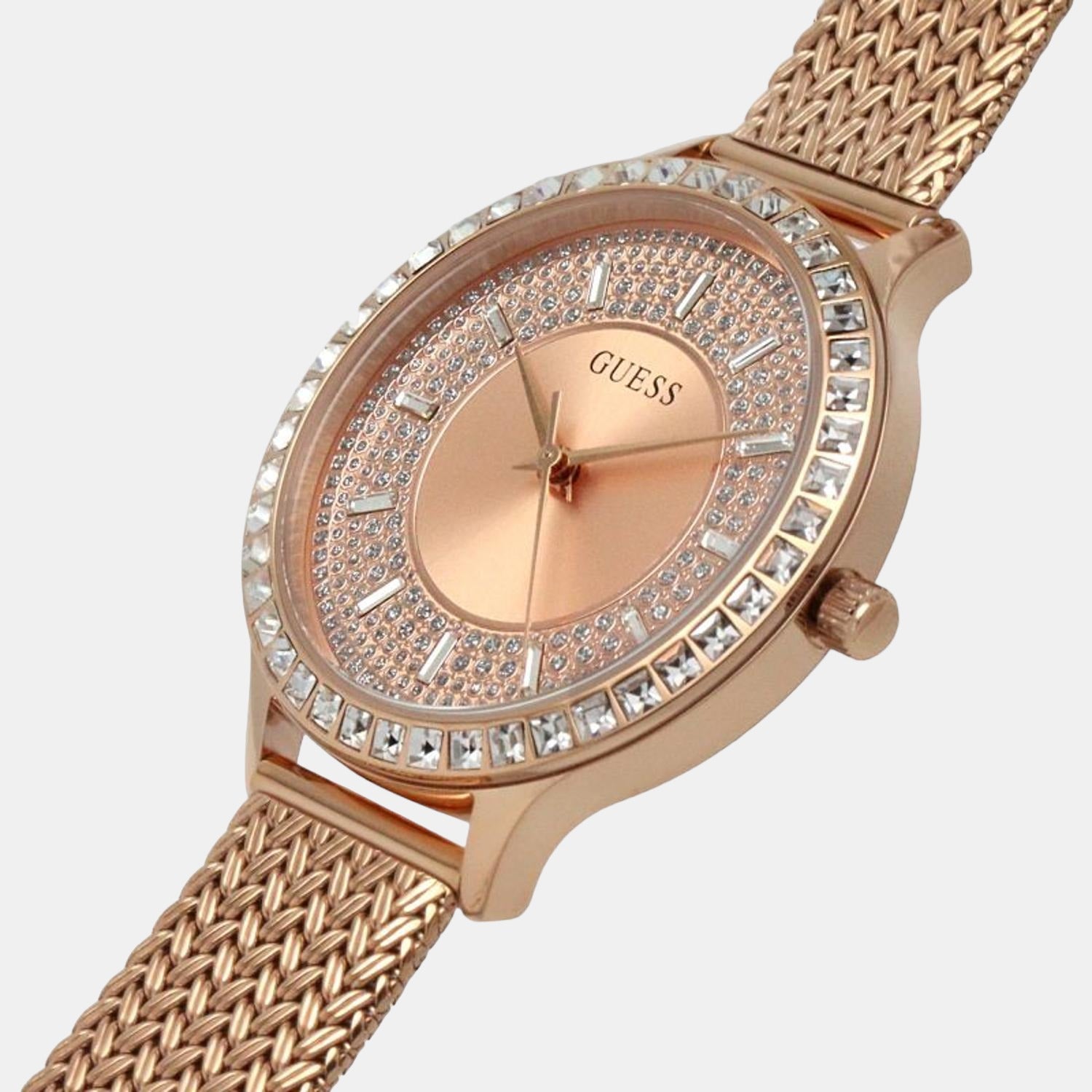 Guess Round Quartz Analog Women watch