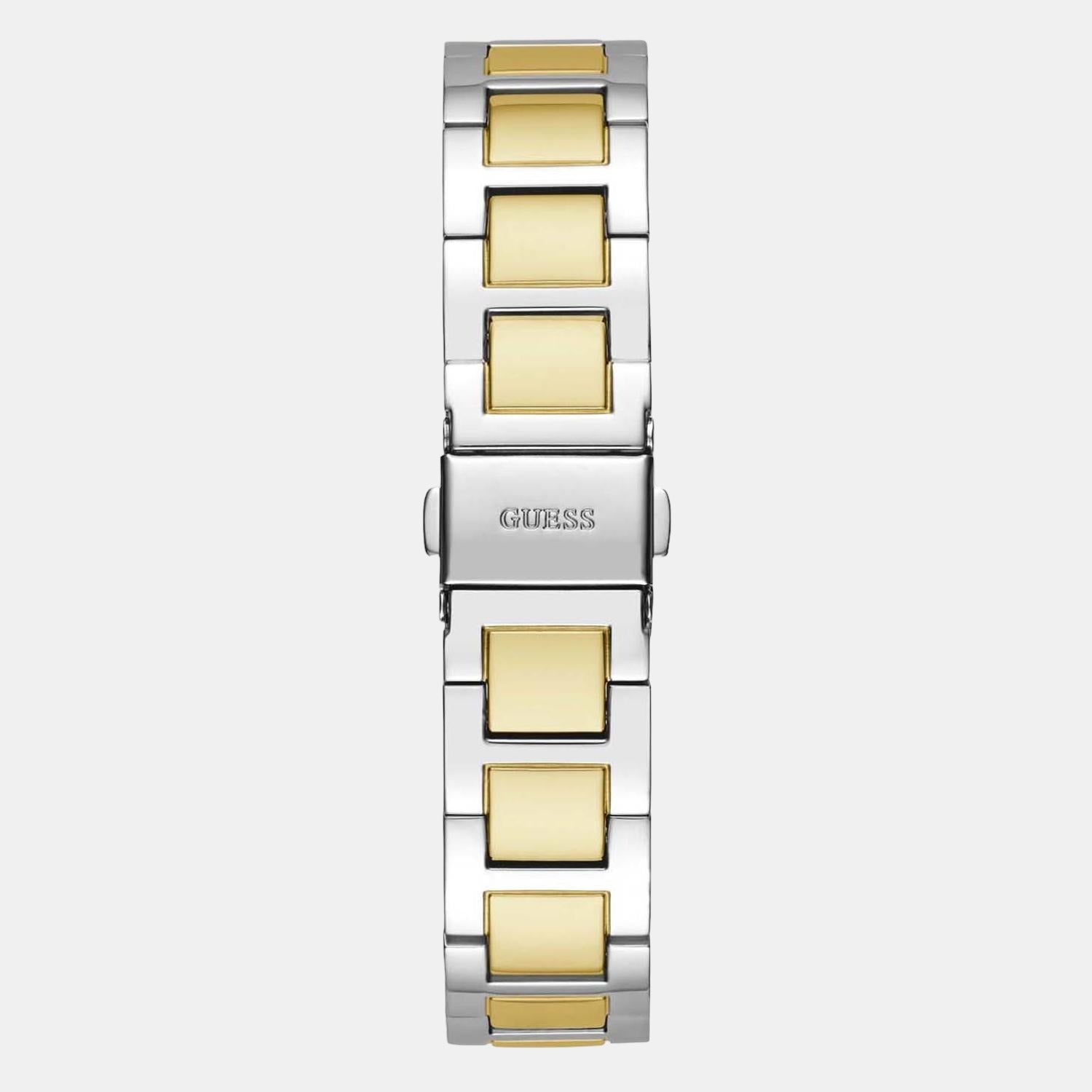 Guess Women Round White watch