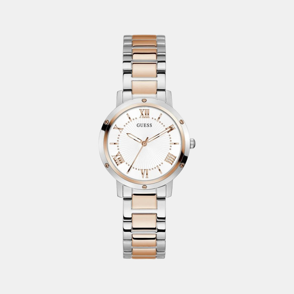 Guess Round Two Tone Analog watch