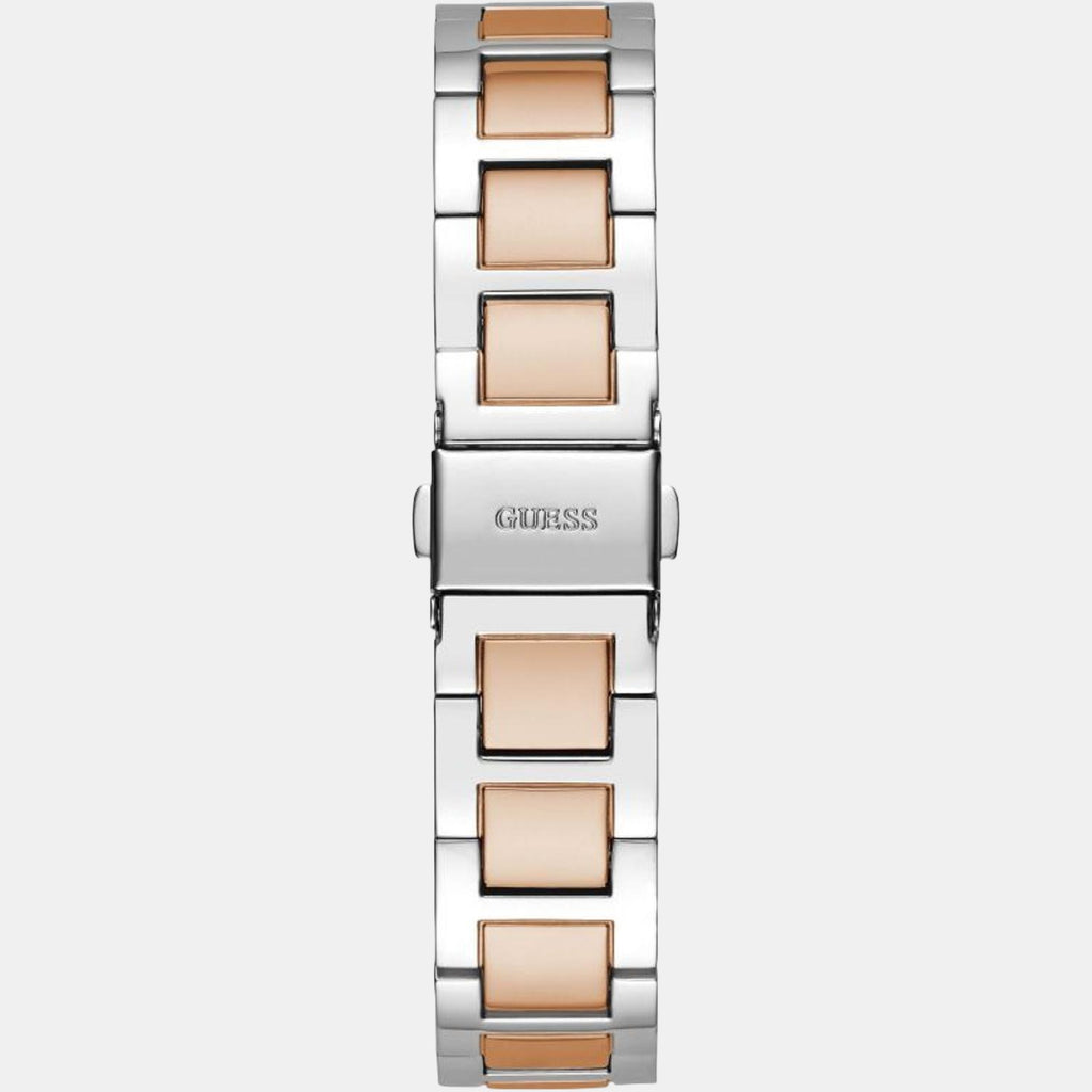 Guess Women Round Two Tone watch