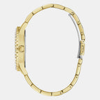 Guess Women Round Black watch