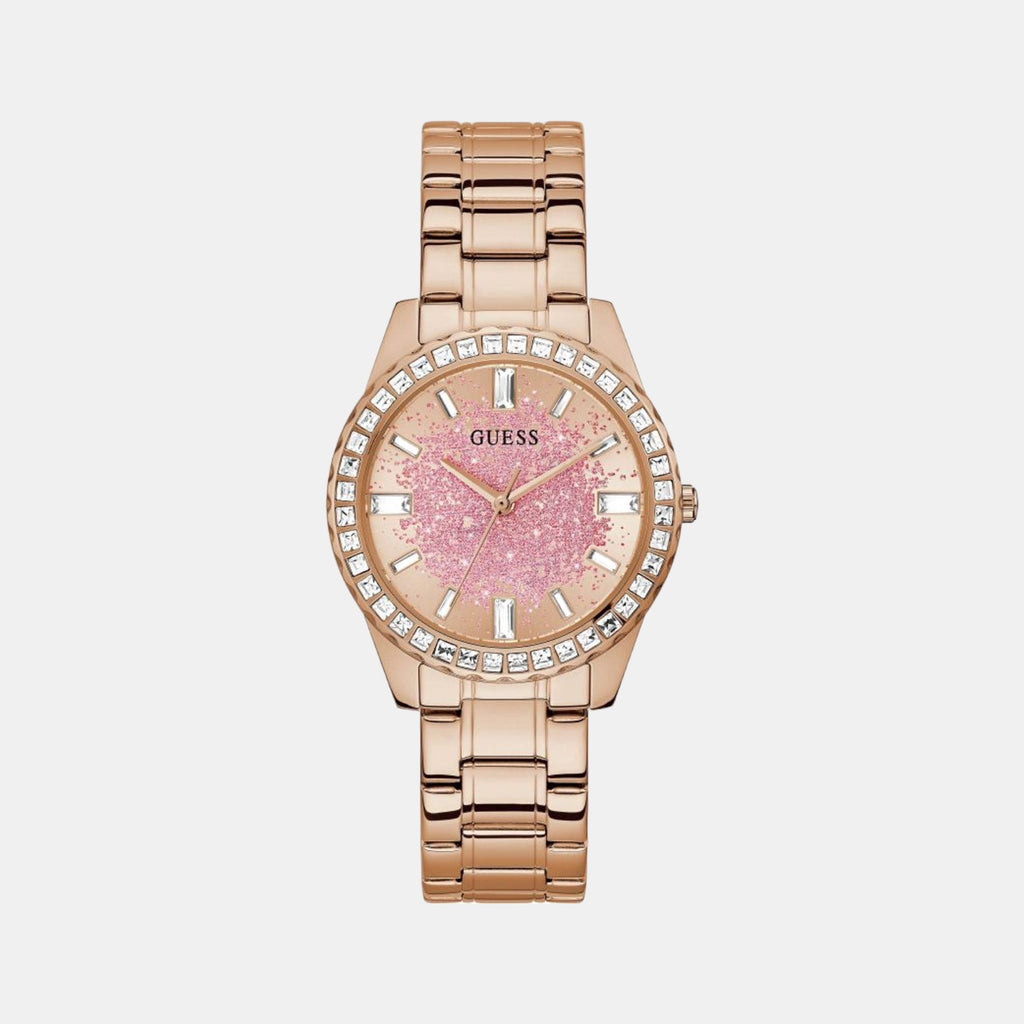 Guess Round Rose Gold Analog watch