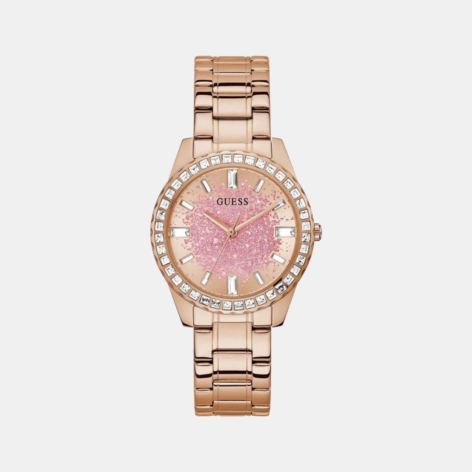 Guess Round Rose Gold Analog watch