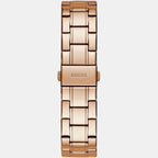 Guess Women Round Rose Gold watch