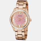 Guess Stainless Steel Rose Gold watch