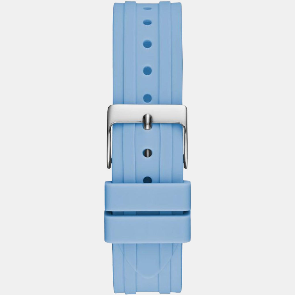 Guess Women Round Blue watch