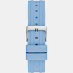 Guess Women Round Blue watch