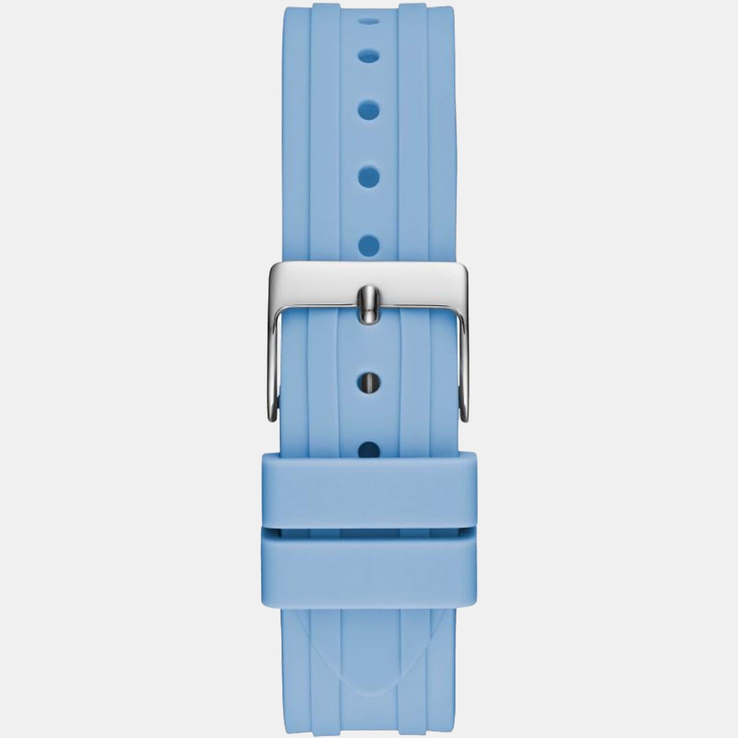 Guess Women Round Blue watch