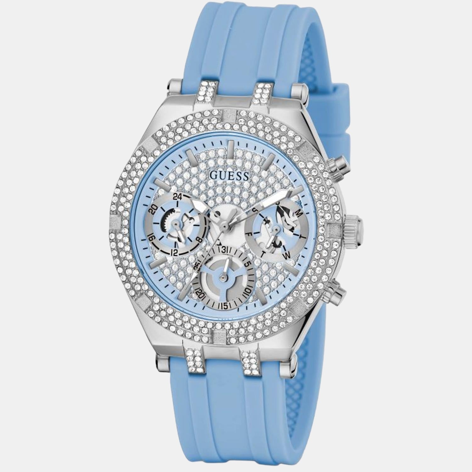 Guess Silicone Blue watch