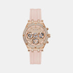 Guess Round Pink Chronograph watch