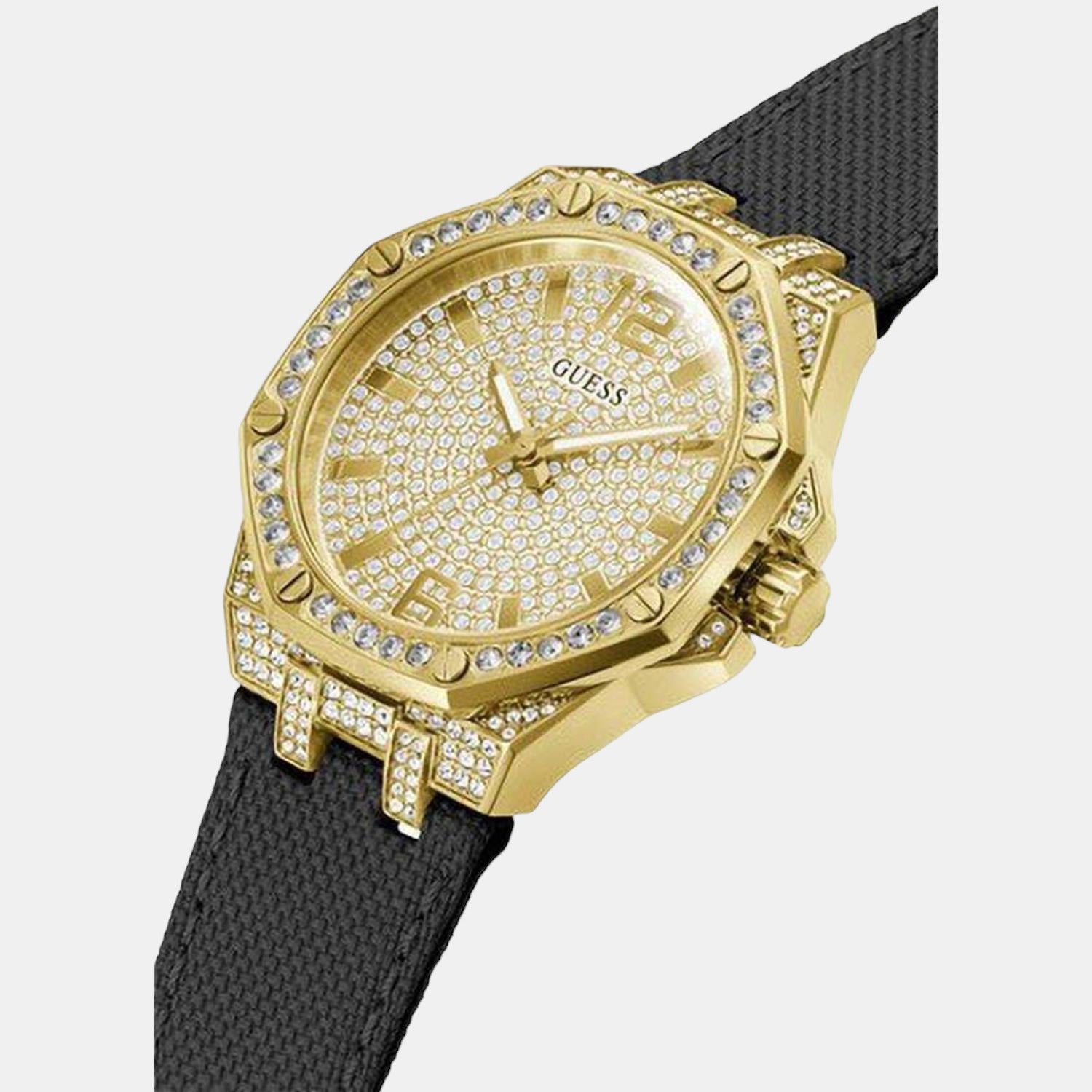 Luxury Women Watch with Rhinestone Detail Elegant Brand Quartz Steel  Bracelet Watches Ladies Crystal Top Fashion Wristwatch Clock | SHEIN