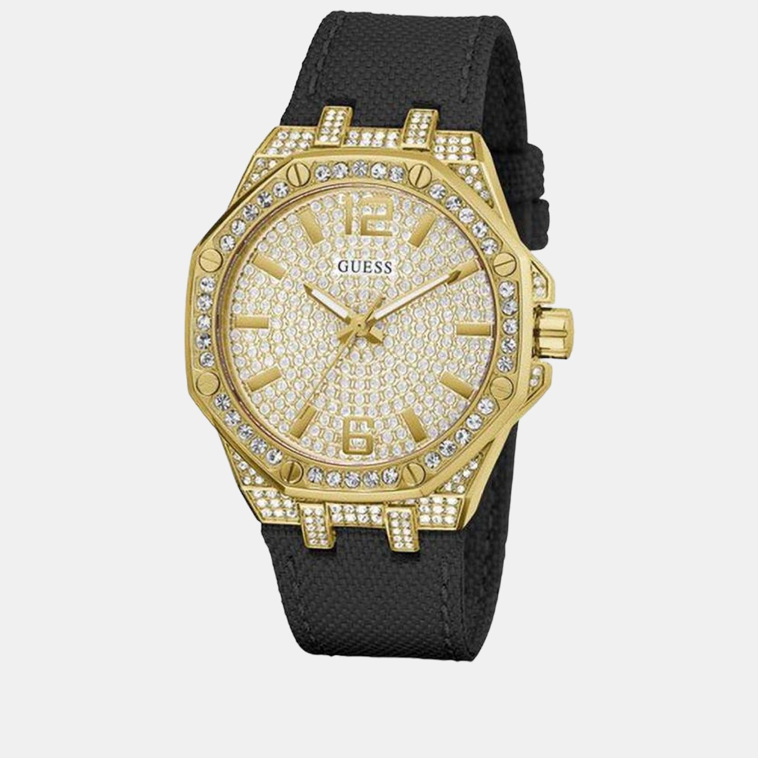Guess Women Round White watch