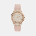 Guess Round White Analog watch