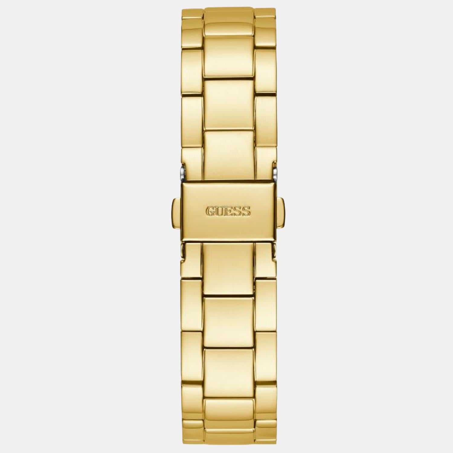 Guess Women Round Gold watch