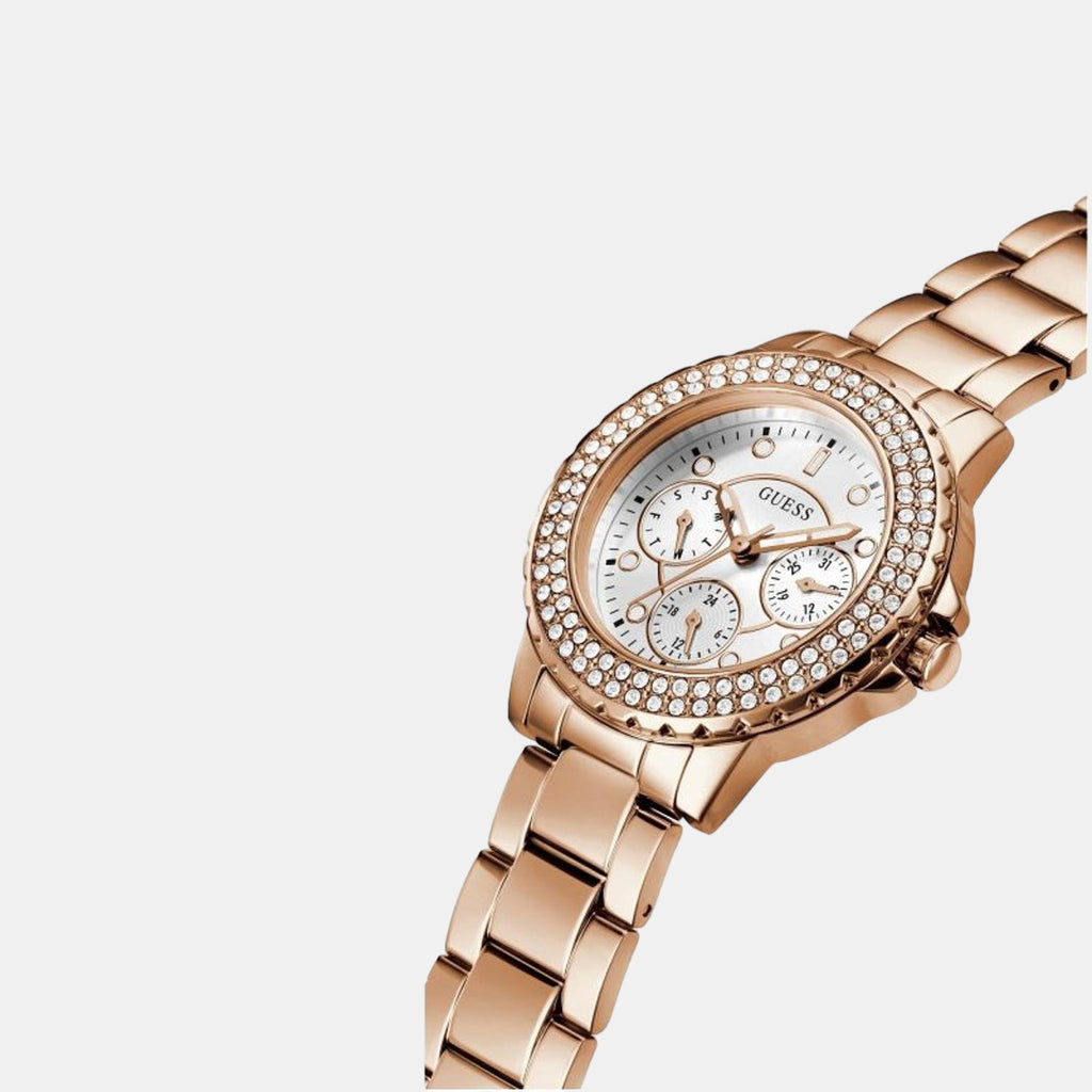 Guess Stainless Steel Rose Gold watch