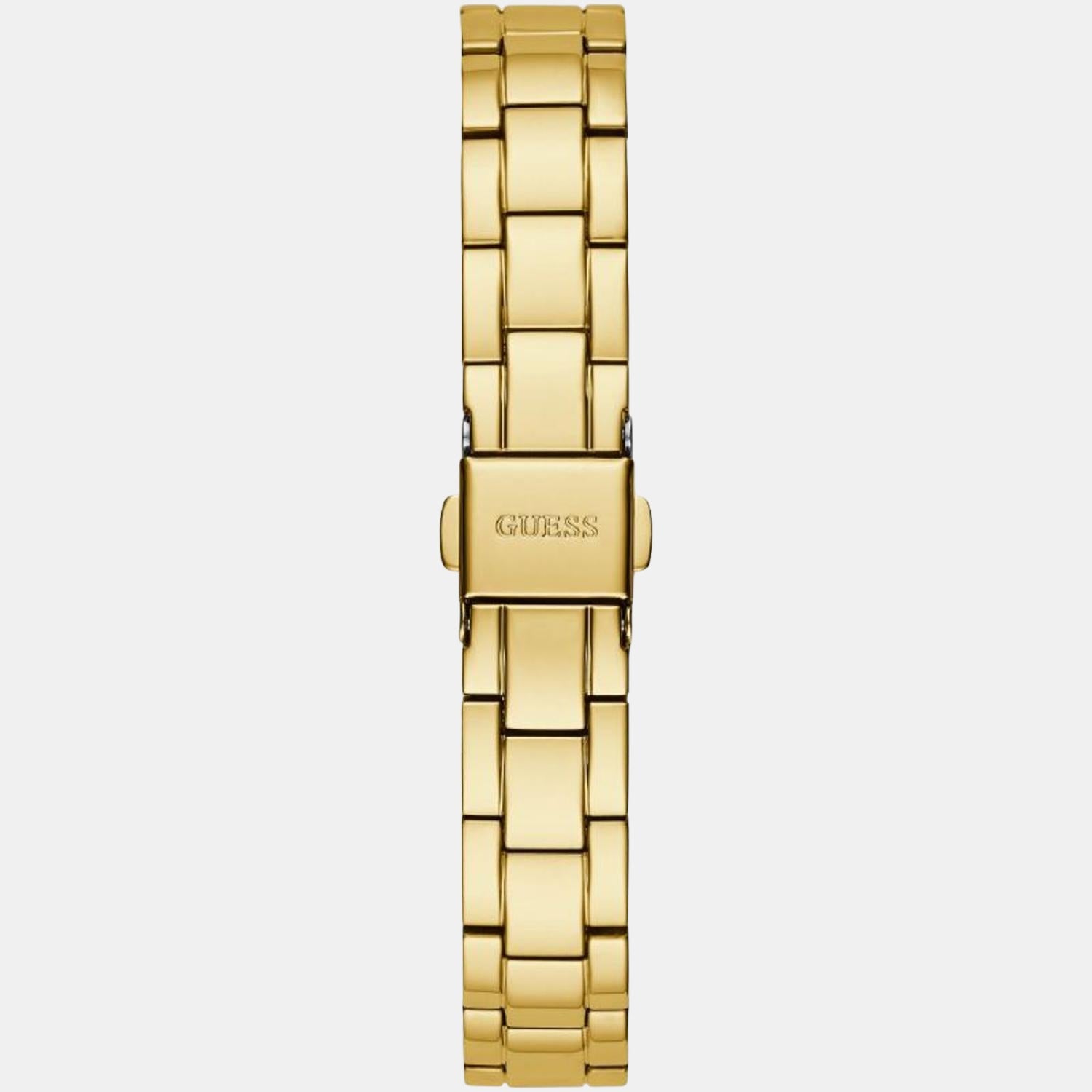 guess-stainless-steel-gold-analog-female-watch-gw0413l2
