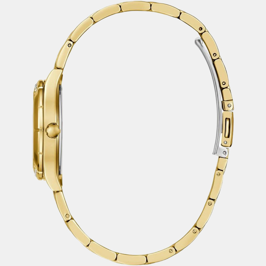Guess Women Round Gold watch