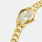 Guess Stainless Steel Round watch