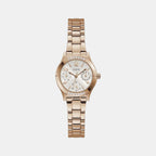 Guess Round Rose Gold Chronograph watch