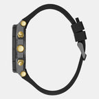 Guess Men Round Black watch