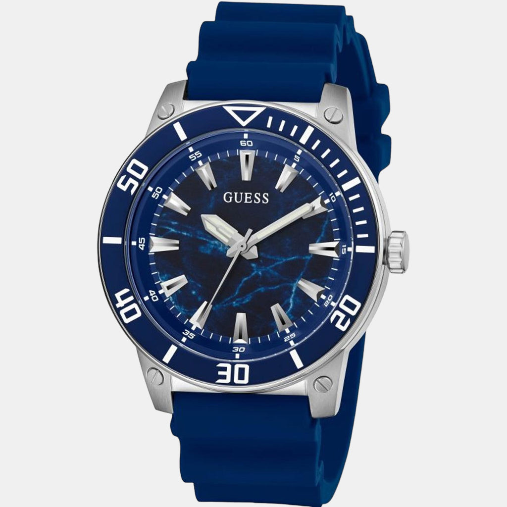 Guess Silicone Blue watch