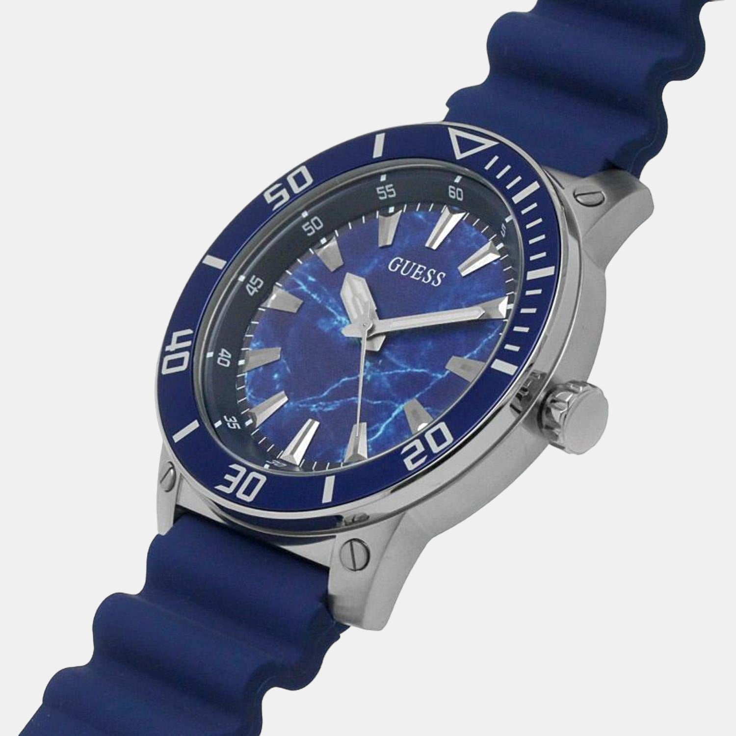 guess-stainless-steel-blue-analog-male-watch-gw0420g1
