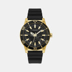 Guess Round Black Analog watch