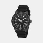 Guess Round Black Analog watch