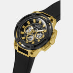 Guess Stainless Steel Round watch