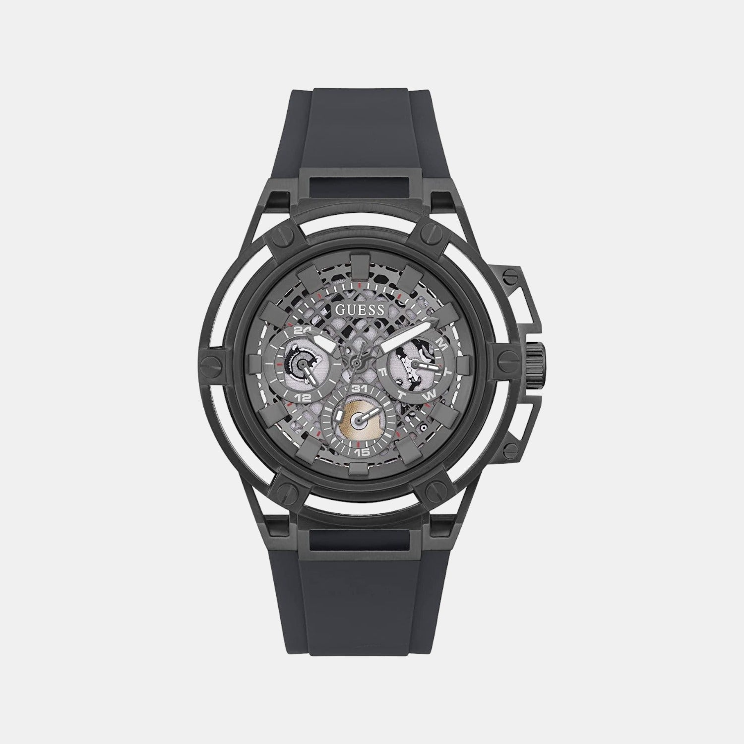 Guess Round Grey Chronograph watch