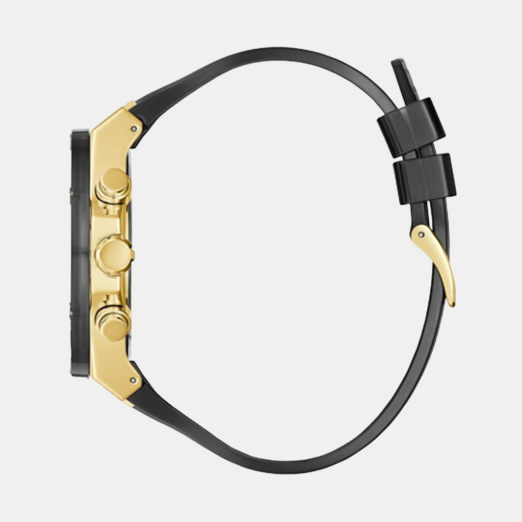 Guess Stainless Steel Round watch