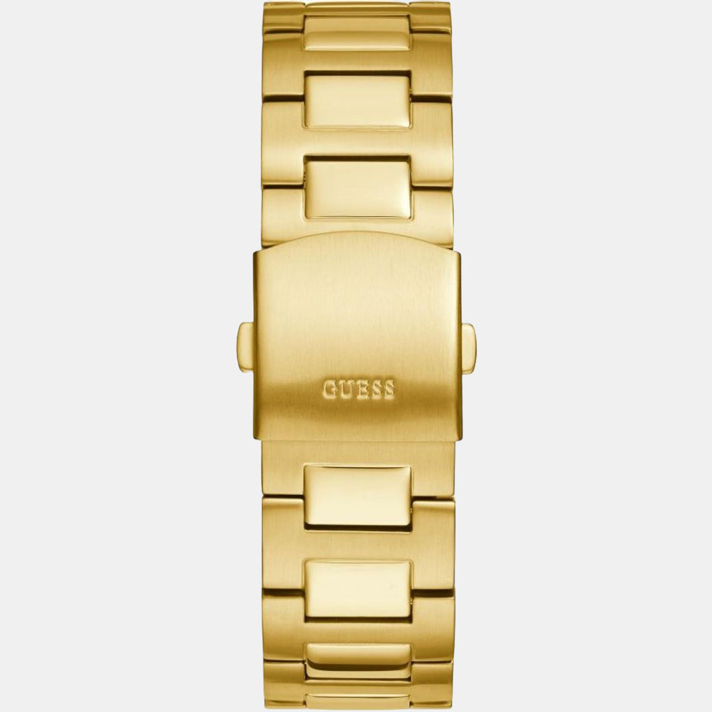 Guess Men Round Gold watch