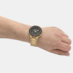 Guess Round Quartz Analog Men watch