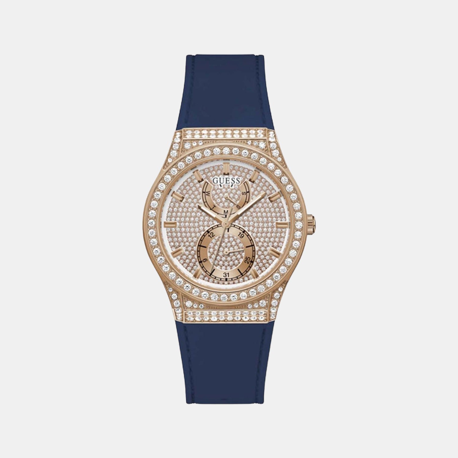 Guess Round Rose Gold Analog watch